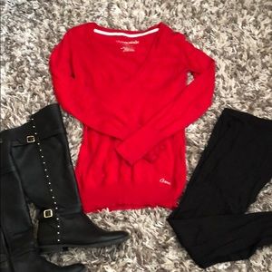 Aeropostale red sweater